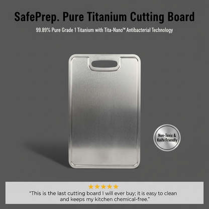 SafePrep Pure Titanium Cutting Board