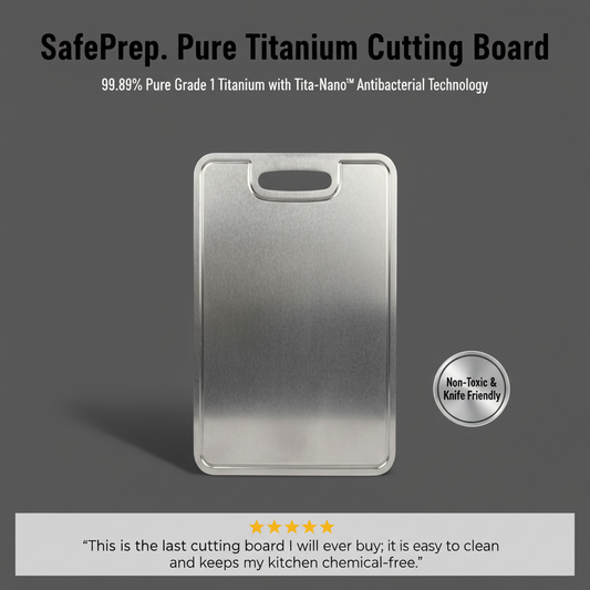 SafePrep Pure Titanium Cutting Board