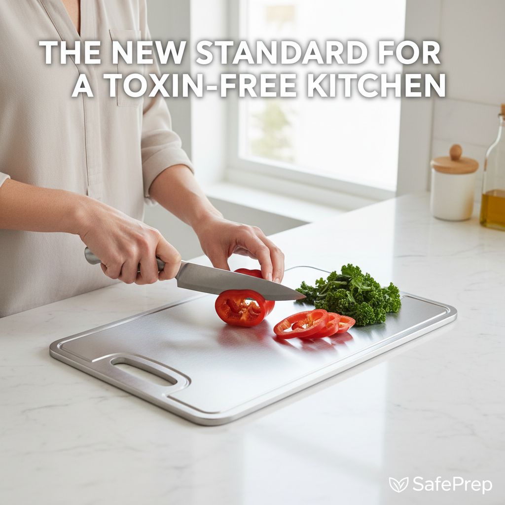 SafePrep Pure Titanium Cutting Board